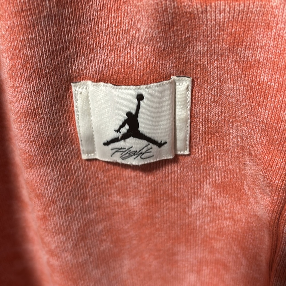 Jordan Orange Sweatpants Relaxed Fit - Picture 2 of 3